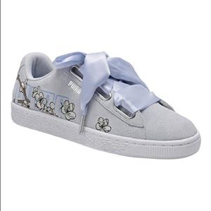 Puma Suede Heart Floral Shoes